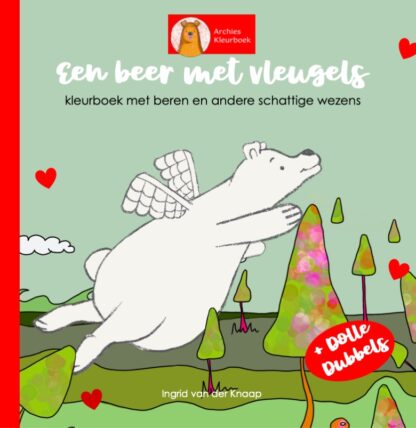 Een beer met vleugels Kleurboek